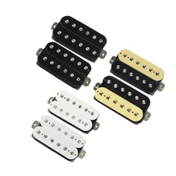 FLEOR 2PCS Alnico 5 Humbucker Pickup Set Guitar Neck + Bridge Pickups Electric Guitar Parts