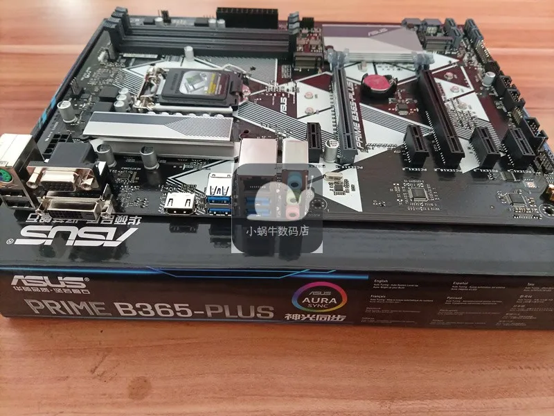 New Boxed For ASUS PRIME B365-PLUS Desktop PC Supports 8th Generation 9th Generation main board WIN7