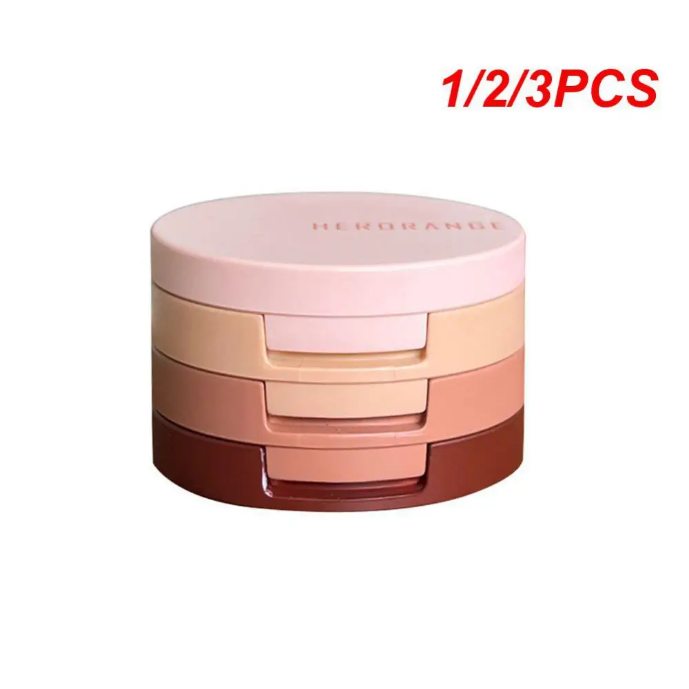 1/2/3PCS Eyeshadow Versatile Makeup All Skin Tones Contouring Popular Cutting-edge Palette All-in- Four-layer Highlight