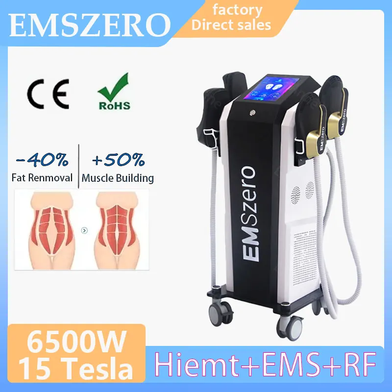 

2024 New 15 Tesla EMS Fat Removal Machine 200Hz RF Body Fat Combustion 6500W EMSZERO Muscle Stimulating Machine