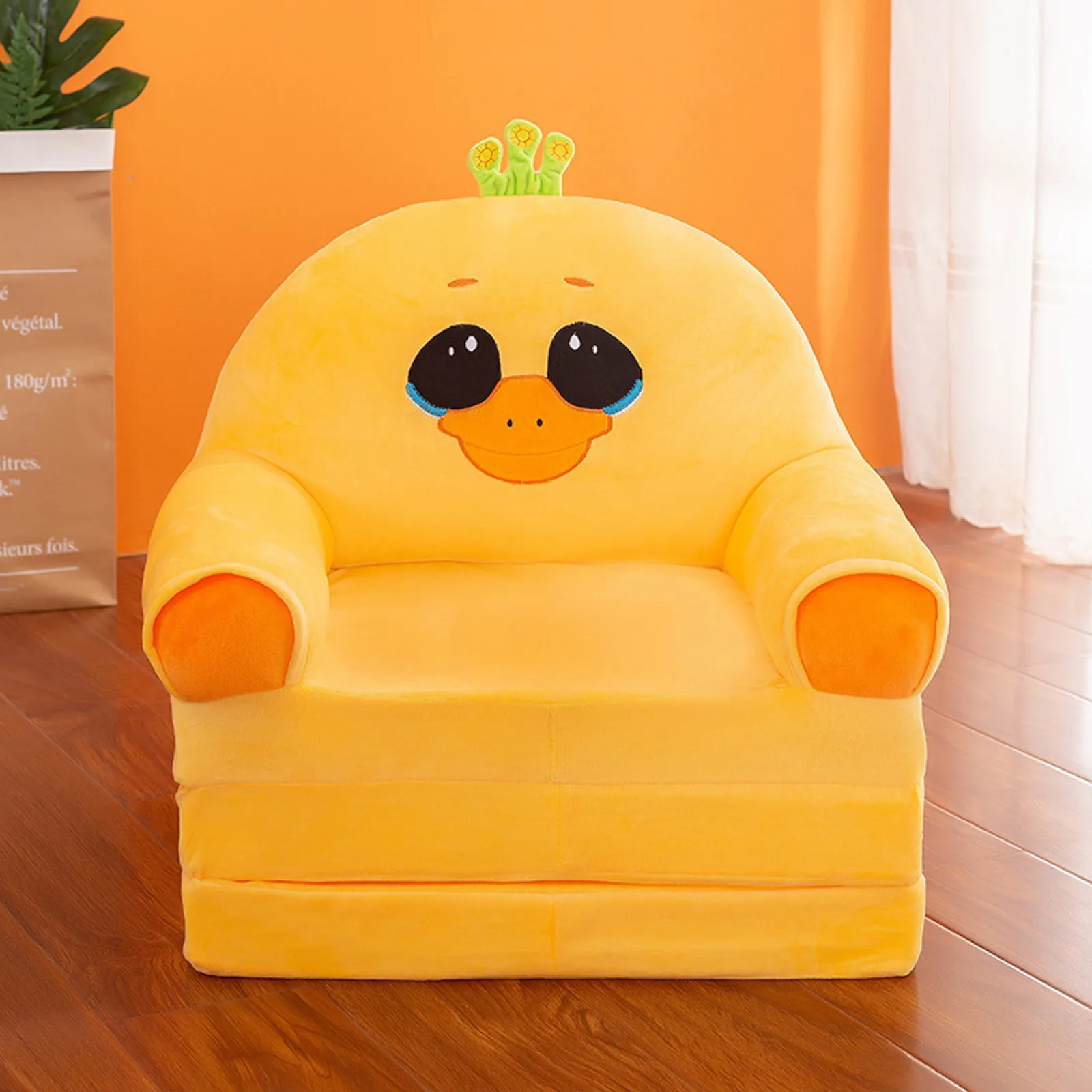 Kids Sofa Cover Without Liner Fille Foldable Backrest Armchair Foldable Wedge Seat Cushions Large Couch Pillows Car Seat Cover