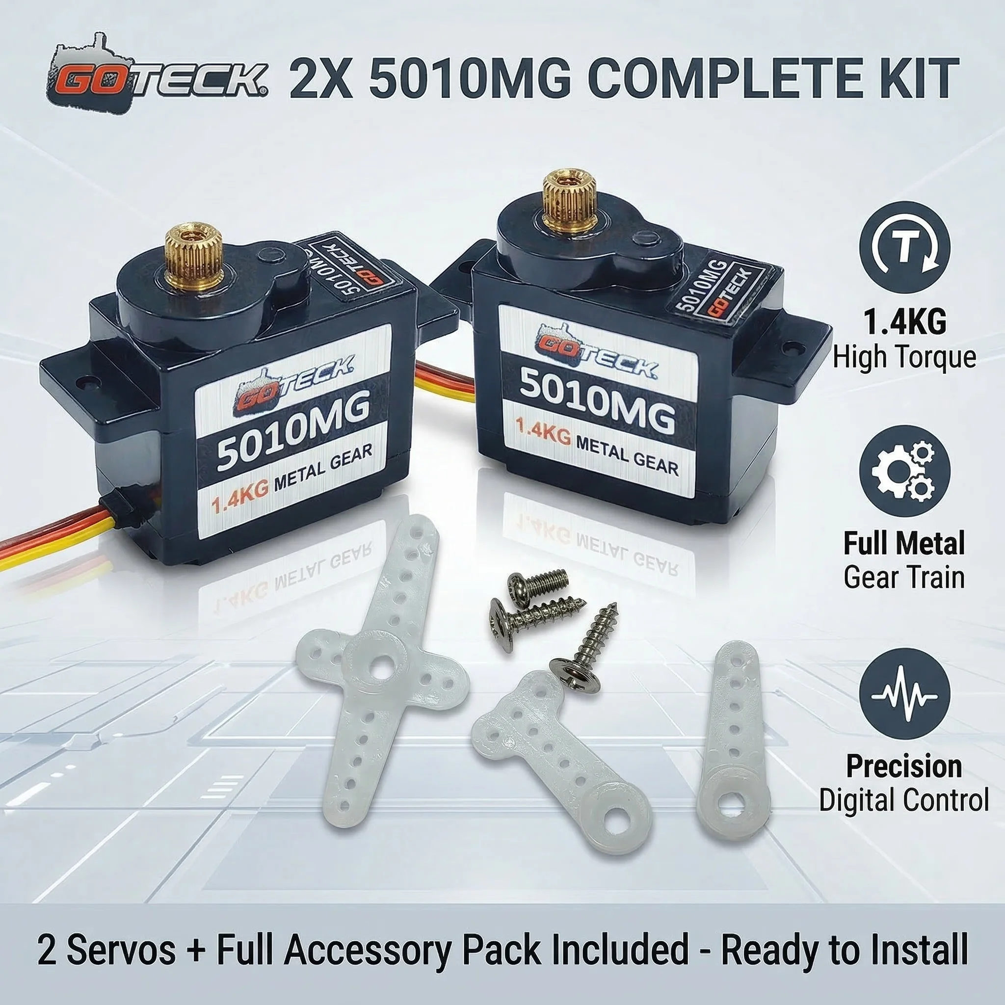 Goteck 2PCS 5G Mini…