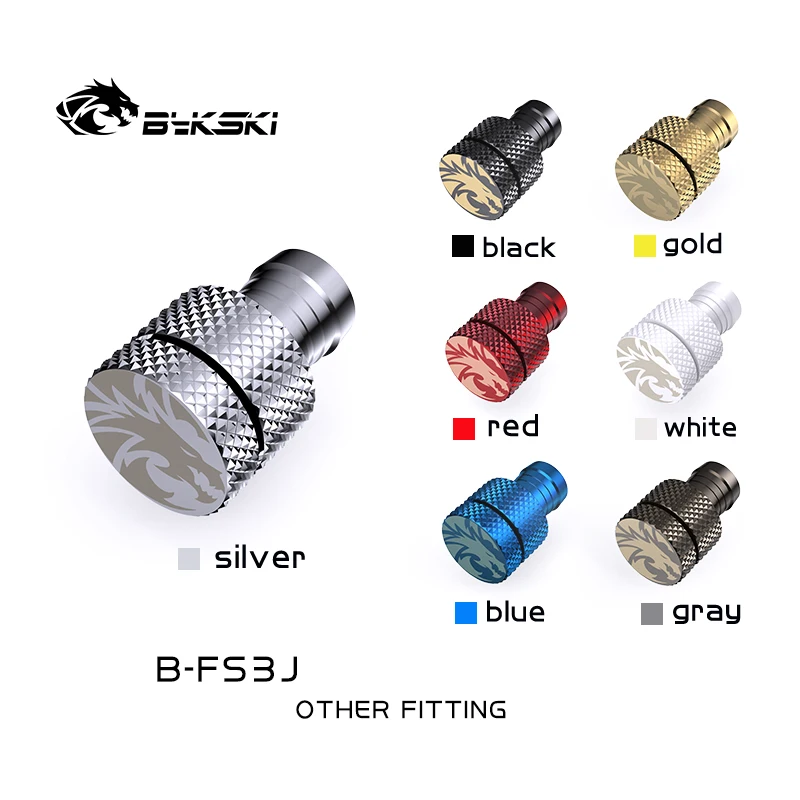 

Заглушка Bykski G/4 для гибкой трубки 3/8 дюйма B-FS3J