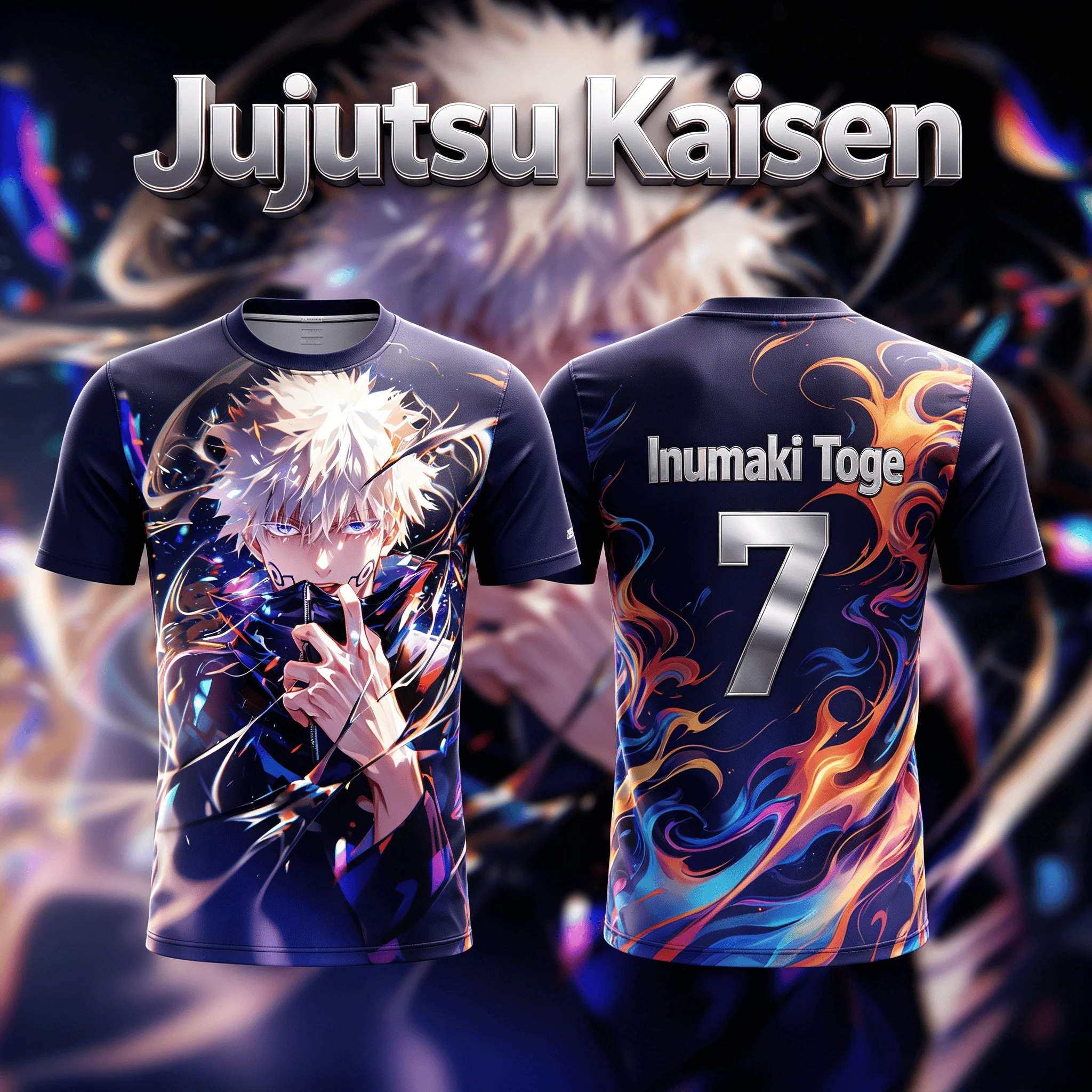 Anime Jujutsu Kaisen Inumaki Toge 3D Print Breathable Sports T-shirt Y2K 2026 Summer Trendy Unisex Tops for Adults Kids