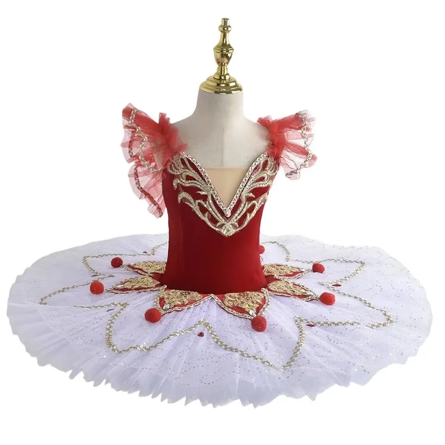 hallow-family-matching-outfits-tutu-mother-kids-ballet-leotard-dress-girl-dance-costume-mom-daughter-women-clothes-girls-dresses