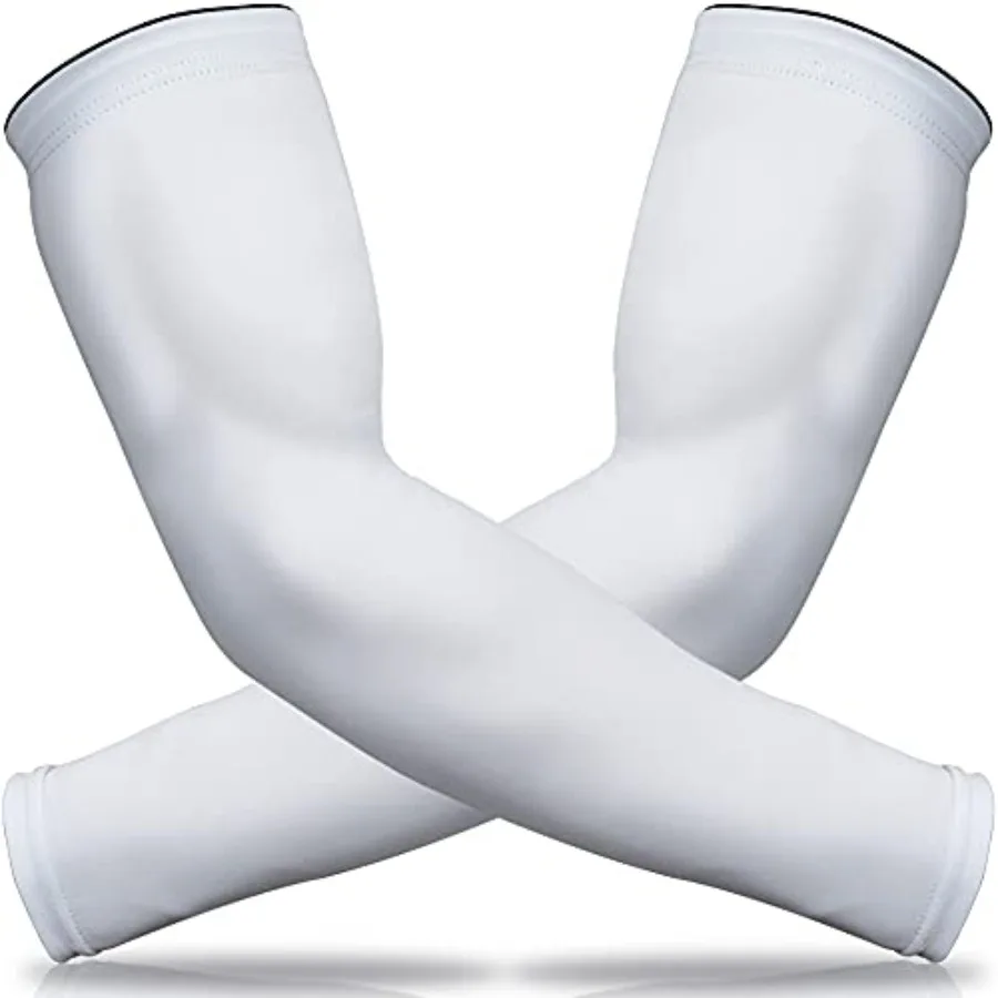 

UV Sun Protection Arm Sleeves for Men Women, UPF 50+, Cooling Sport Compression Arm Sleeves