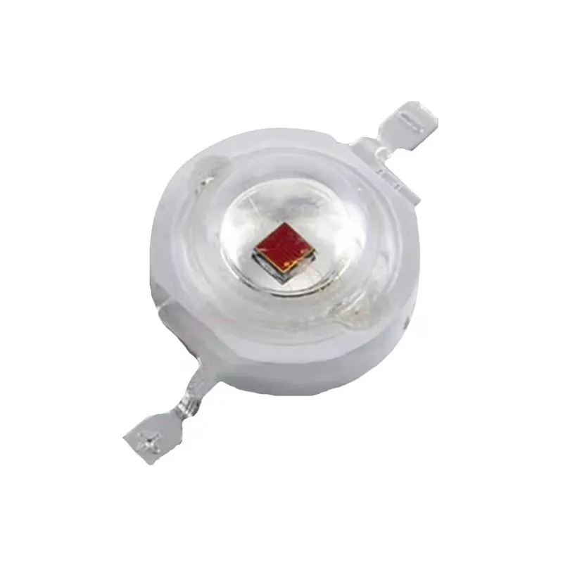 

100pcs 3W LED chip Yellow High Power bulb/Spotlight/celling bead 588-595nm 2-2.4v 700mA 60-80lm AOC 42mil