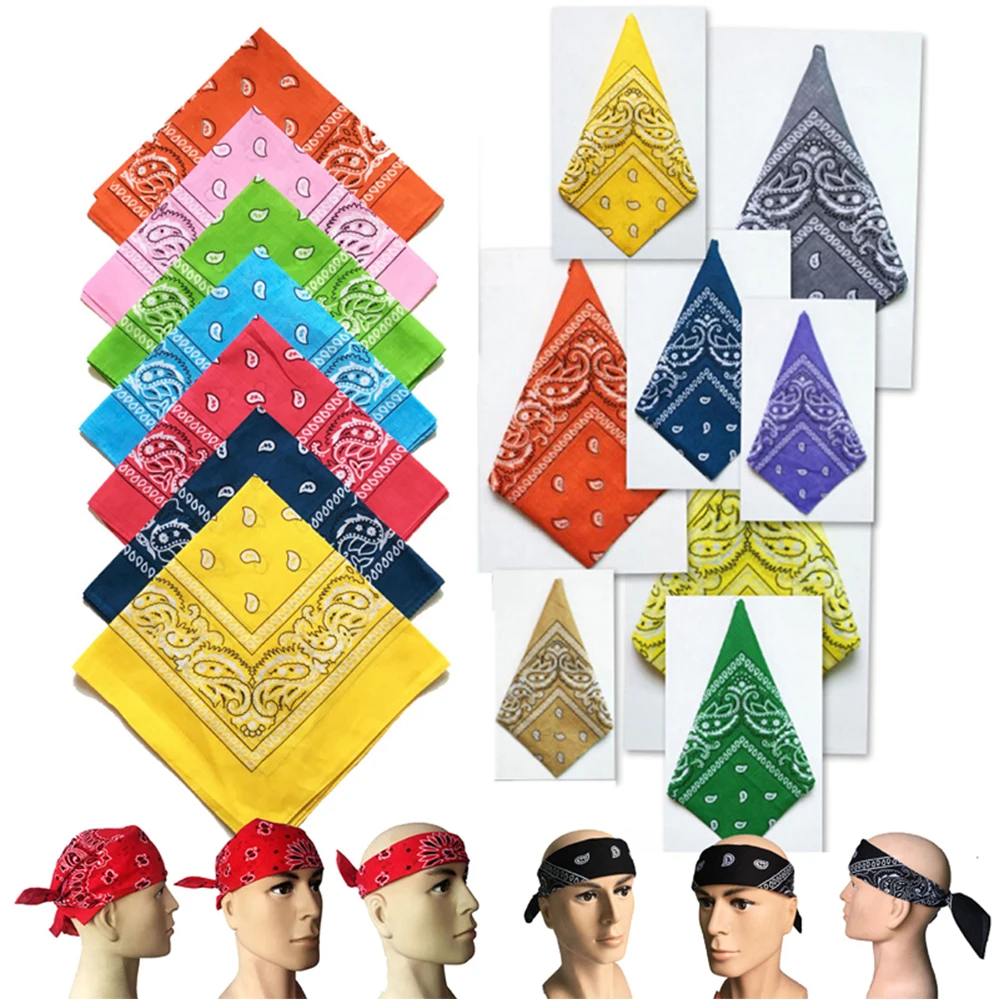 

Hot High Scarf Cute Cotton Handkerchief Bandana Handkerchief Head Wrap Neck