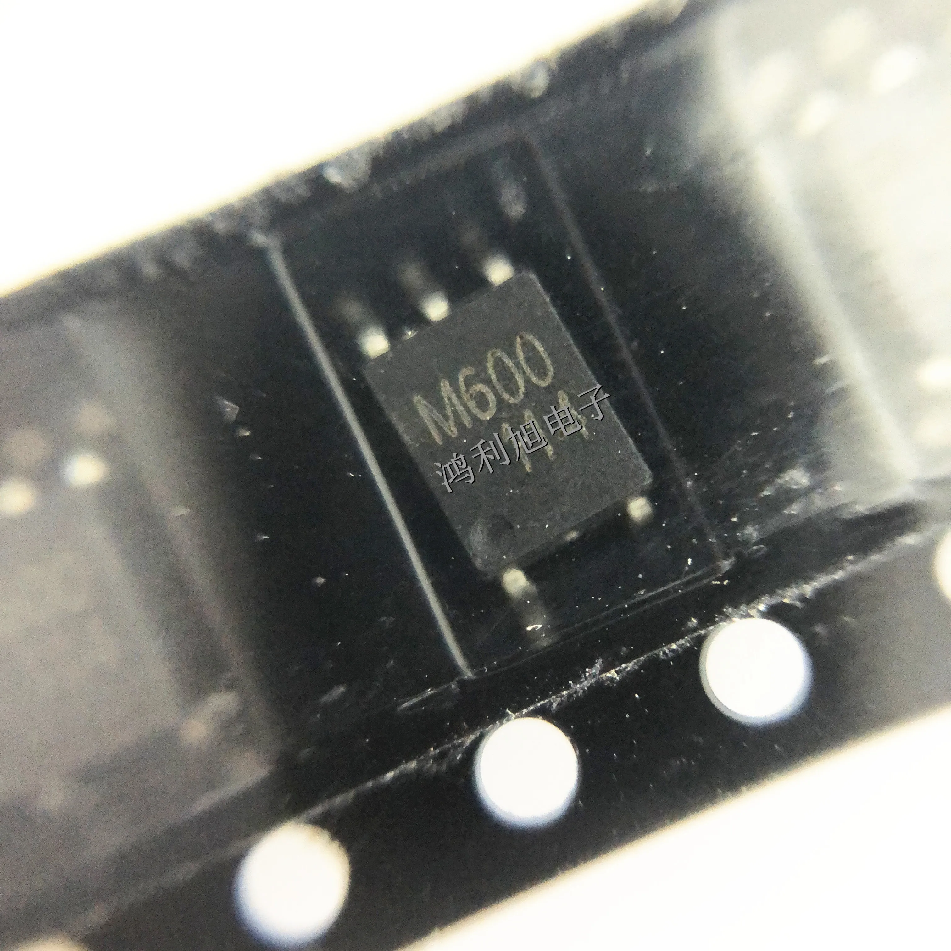 10PCS/Lot HCPL-M600-500E MARKING:M600 OPTOCOUPLER, OPEN COLLECTOR O/P, 3.75KV