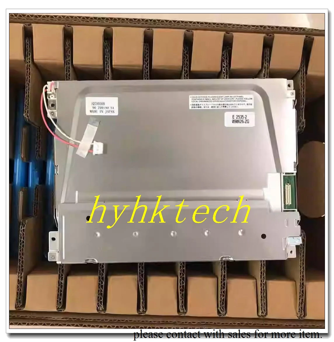 original LQ10D367  LQ10D368  640*480 10.4 INCH LCD PANEL, used for Injection molding machine