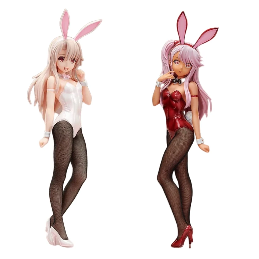 39CM B-STYLE Fate kaleid liner Prisma Illya the Movie Sekka no Chikai Chloe von Einzbern Bunny figure PVC Action Anime Model