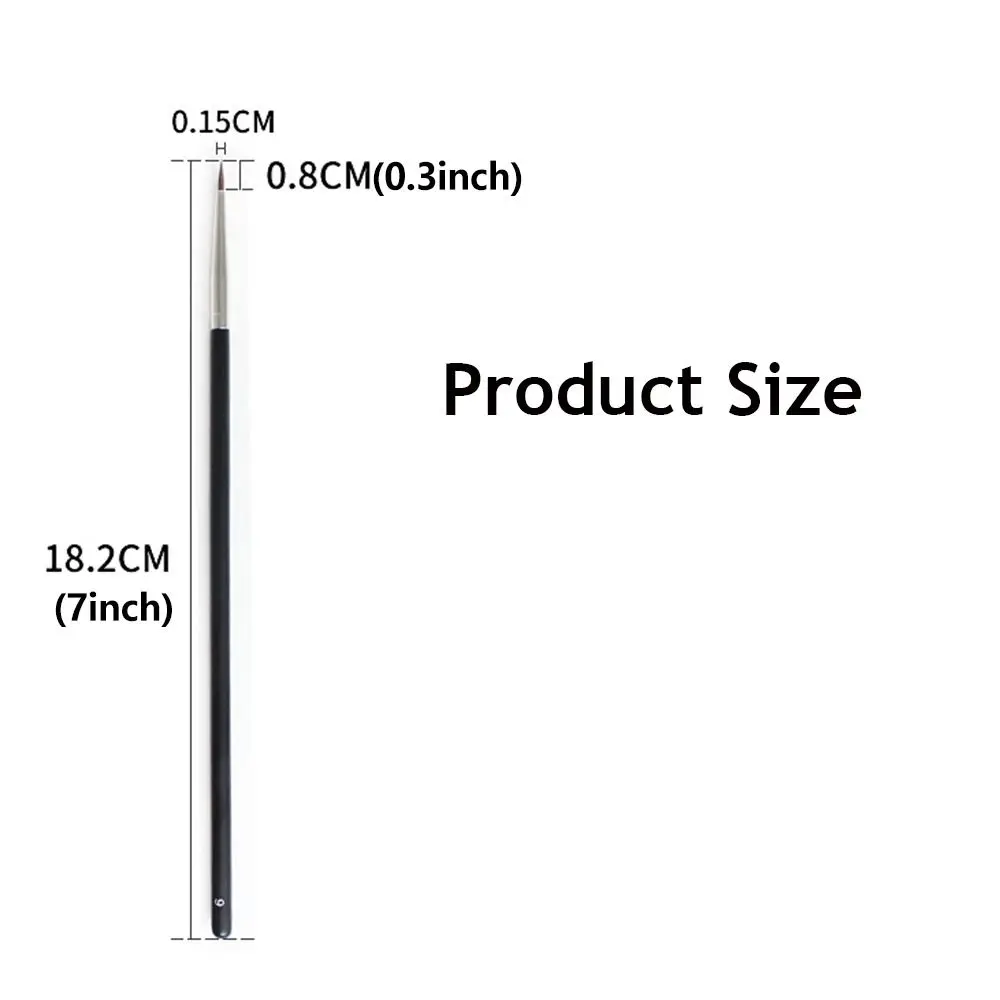 Soft Eye Makeup Tool Eyebrow Cream Eyebrow Cream Brush Cosmetic Gel Eyeliner Brushes Eyeliner Brush Makeup Brush Eyeliner Pen