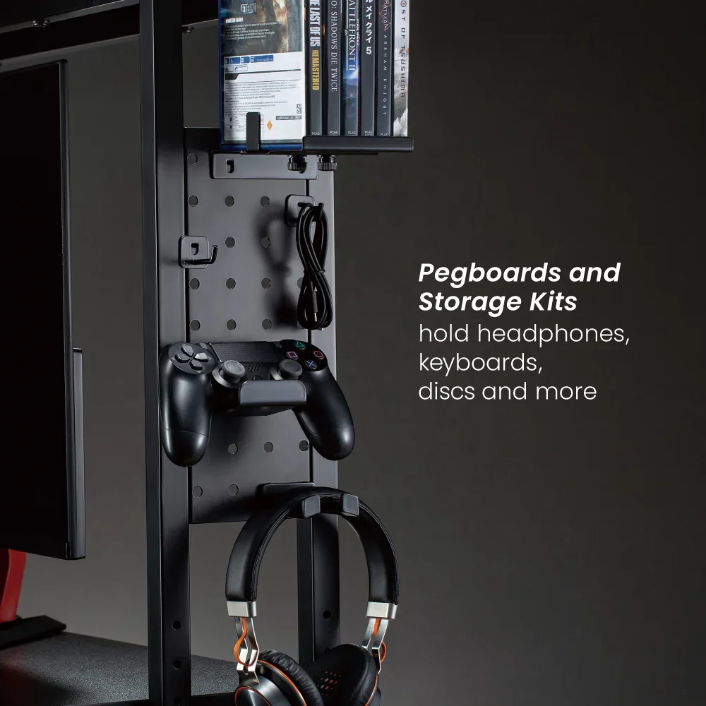 STB-191 Gaming Desk Desktop Organizer Lager regal Rack verstellbar Display Stand Regal Organizer mit Monitor Riser