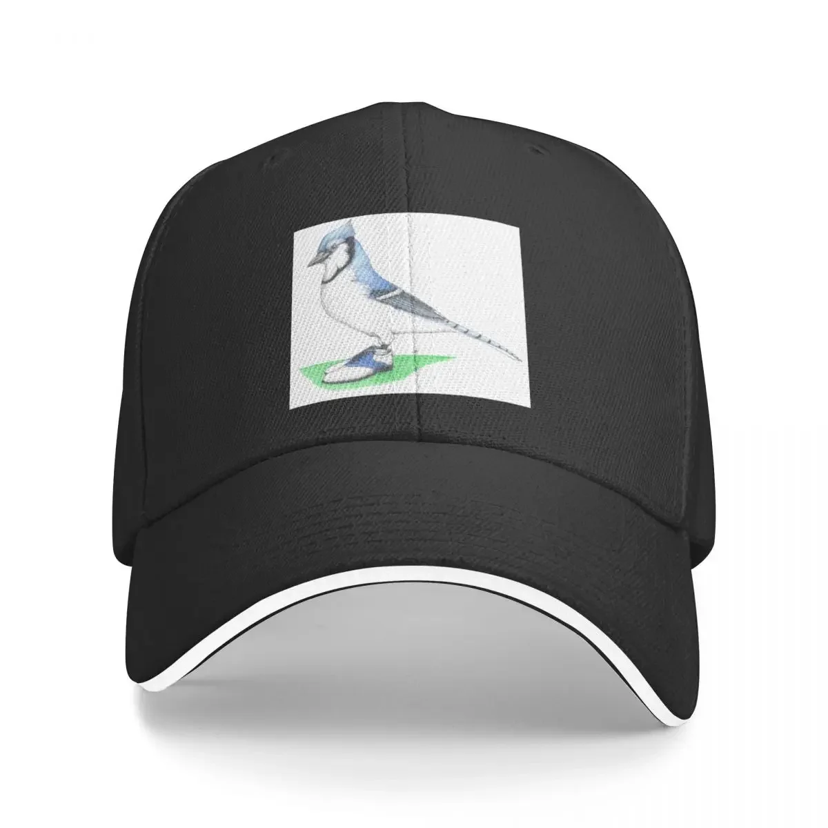 Blue jay in golf shoes Baseball Cap Military Tactical Cap Cosplay Women's Beach Outlet 2025 Men's