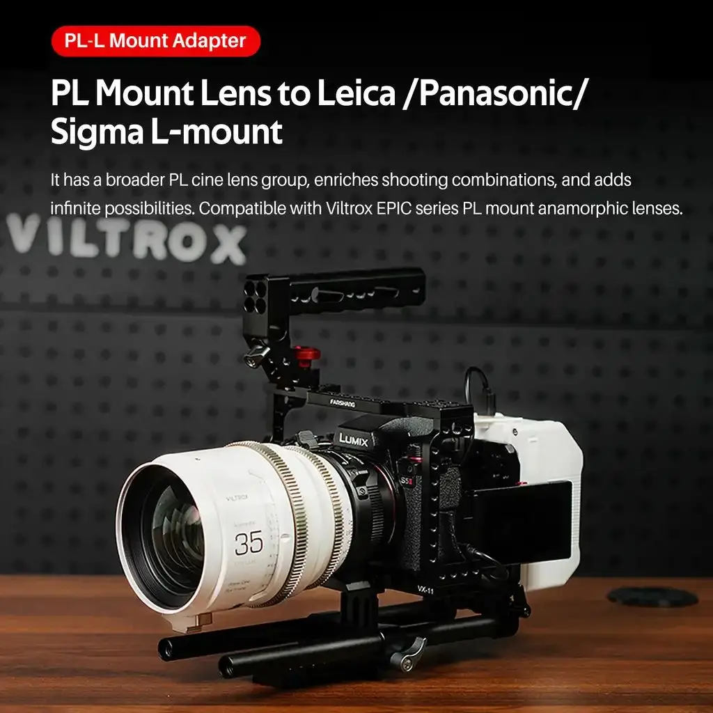 Viltrox PL-RF PL-Z PL-E PL-FX PL-M43 PL-GFX PL-L 수동 초점 카메라 어댑터 링 PL 시리즈 렌즈 어댑터 링
