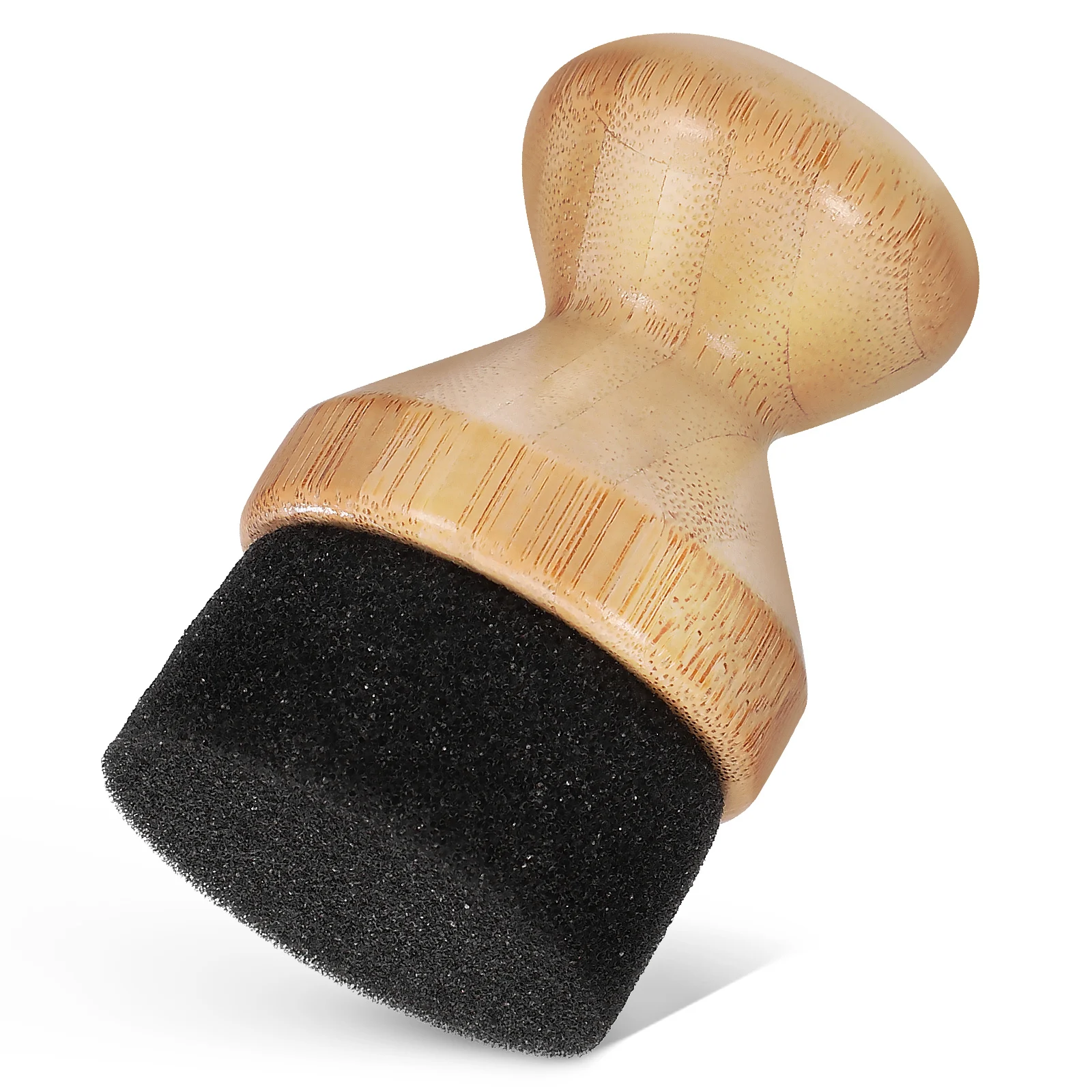 

1pcs Cutting Board Oil Wax Applicator Bamboo Handle Foam Brush For Wood Block Maintenance Food Preparation Kitchen Tool Wooden