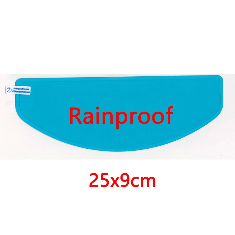 Motorhelm Clear Anti-Fog Regendichte Film Helm Lens Duurzame Nano Coating Sticker Moto Veiligheid Rijden Helm Accessoires