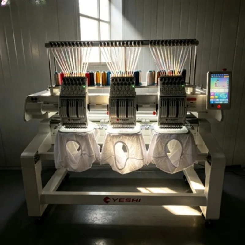 Beginner Friendly Embroidery Unit Single Head 6 Needles Digital Embroidery Machine 241 Built In Stitches Home Use