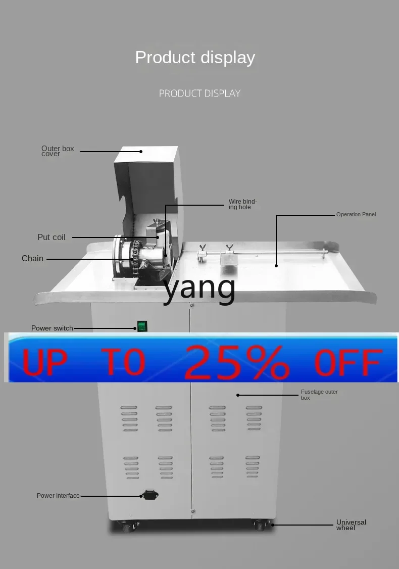X C Commercial Sausage Sausage Binding Machine Electric Sausage Binding Hot Dog Machine Section Machine