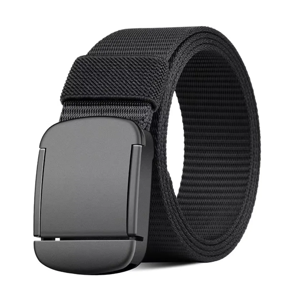 Military Automatic Buckle Nylon Belt Outdoor Hunting Multifunctional Tactical Canvas Belt High Quality Men Belt