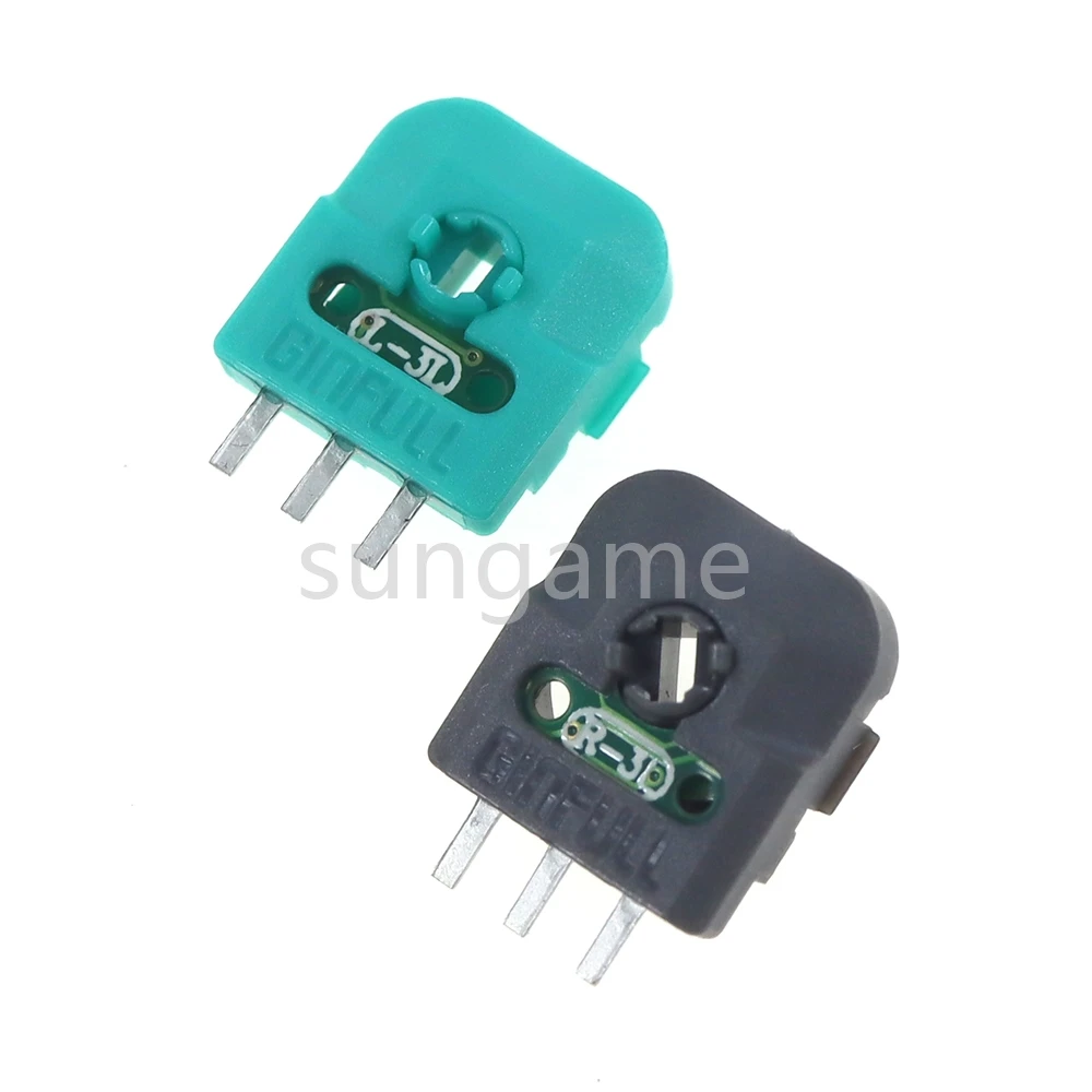 Potenciômetro Original para PS4, PS5, XBOX, NS Pro Controlador, Hall Analógico Vara, Substituição do Sensor Botão, Micro Axis Resistor, 1 Par
