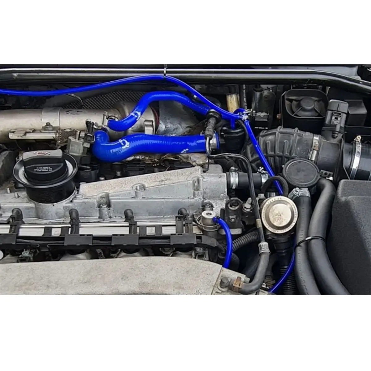 SPEED&COOL For Audi S3 TT MK1 Leon Cupra R 1.8T 225 HP N75 & DV Silicone Boost Hose Kit