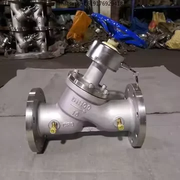 

Stainless Steel 304 DN100 PN16 Digital Lock Static Balancing Valve Manual Power Check for Chilled Water Return for Gas