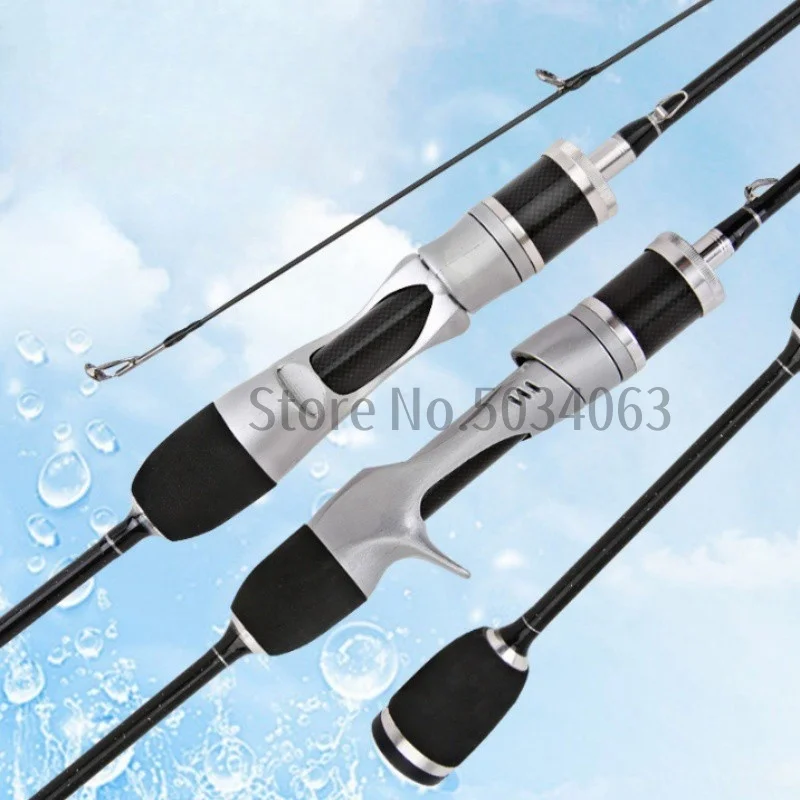 Small Bait Finesse System UL Spinning Casting Fishing Rod Carbon Fiber Ultralight 1 Pieces 1.68-1.8m 1-8g For Trout Fishing Rod