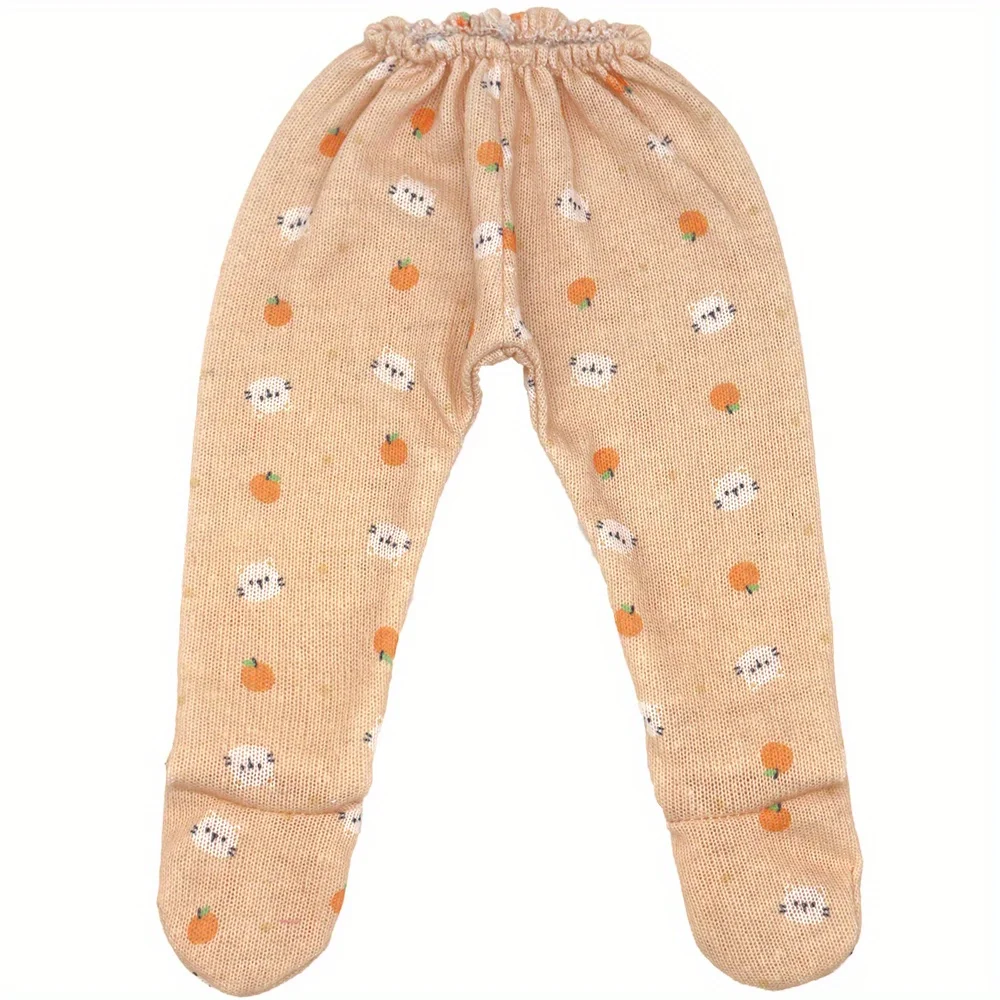 1 conjunto de roupas de boneca de gato laranja para bonecas de silicone NPK de 22 polegadas (55 CM). Adequado para bonecas de silicone NPK
