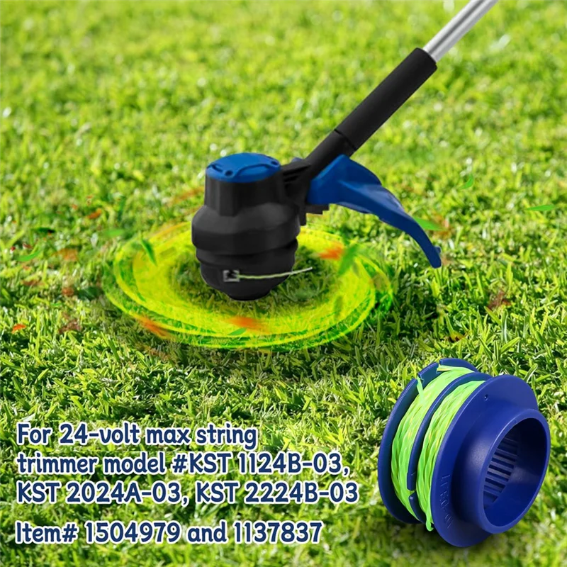 CMHI-0.080-In Dual Line Replacement Spool Compatible With Max String Trimmer Model (3 Pack)