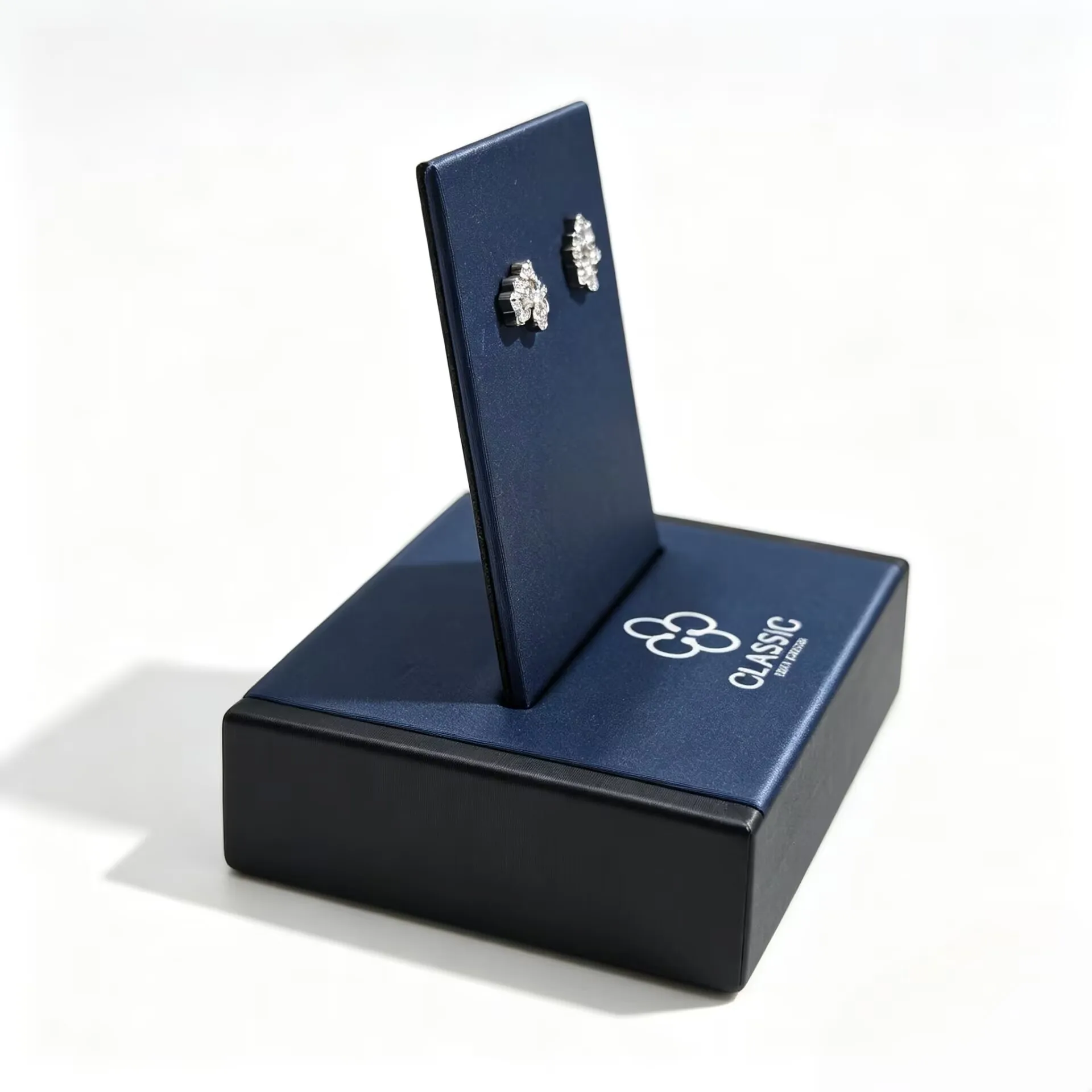 Faux leather Display Stand for 16G 14G Body Piercing Jewelry Display Holder Belly Nipple Body jewelry Organize
