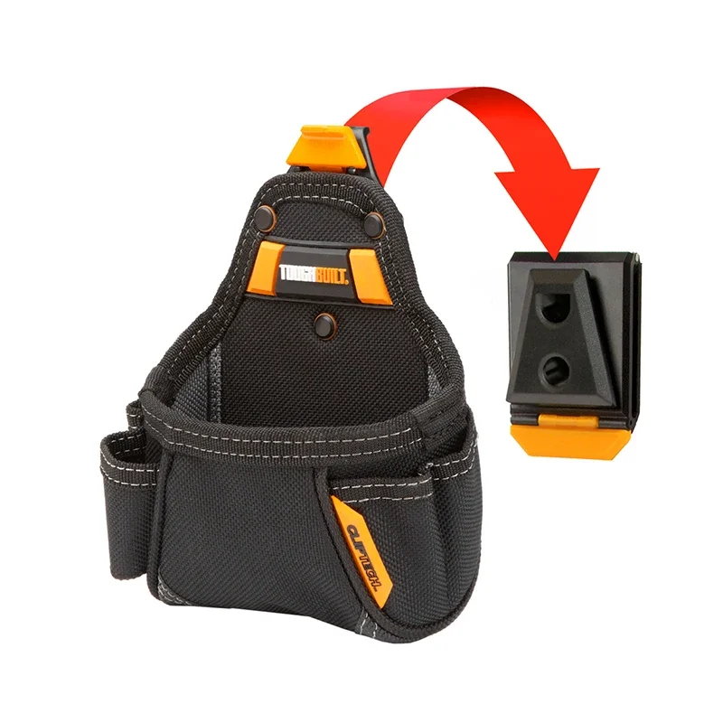 TOUGHBUILT TB-CT-25 Tape Measure / All Purpose Pouch Portable Storage Belt Pouch Tool Organizer Pouch Power Tool Accessories