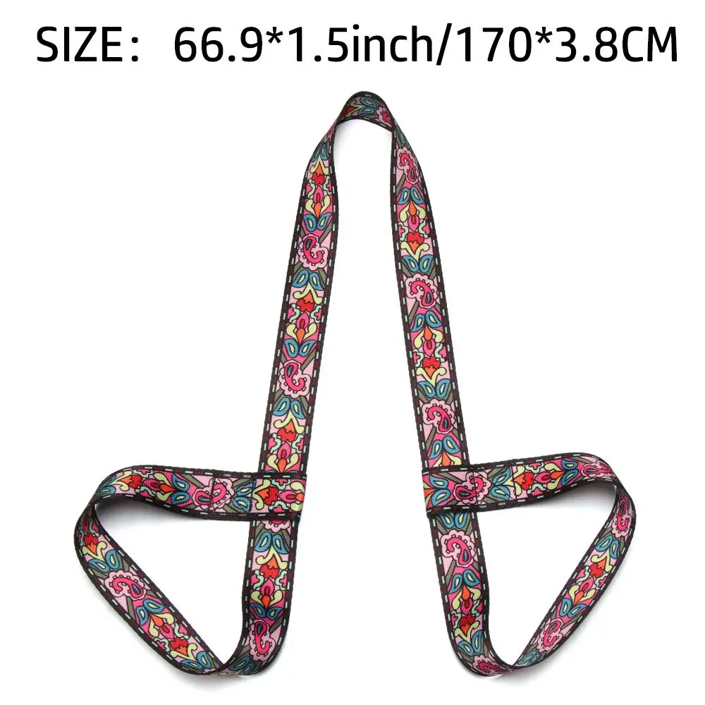 Elastic Adjustable Sports Accessories Yoga Belt Sport Sling Shoulder Yoga Mat Strap Belts Carry Straps