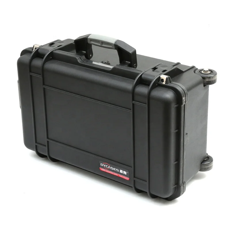 

D5524 ABS Universal Waterproof Case Suitcase Plastic Hard Case Tool Box With Wheels
