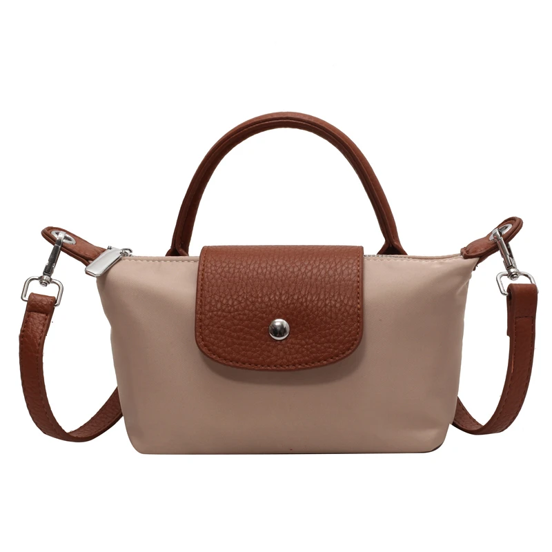 الموضة ذات العلامات التجارية زلابية حقيبة النايلون المرأة حقيبة كتف صغيرة مصمم حقيبة يد بسيطة حقيبة سيدة فاخرة حقيبة كروسبودي صغيرة المحفظة