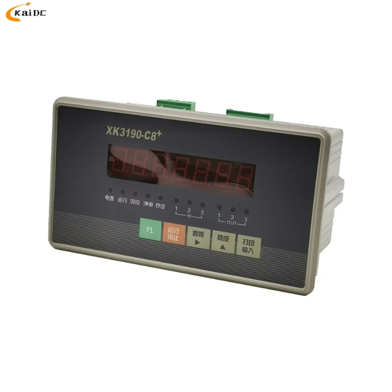 XK3190-C8 Simple LED Display Batch & Weight Indicator for Force Sensors & Load Cells Weighing & Totalizing Features