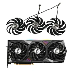PLD09210S12HH, PLD09210B12HH, ventilador enfriador de vídeo VGA, para MSI RTX 3070 RTX3070 GAMING X TRIO SUPRIM-X 8G, refrigeración de tarjetas gráficas GPU