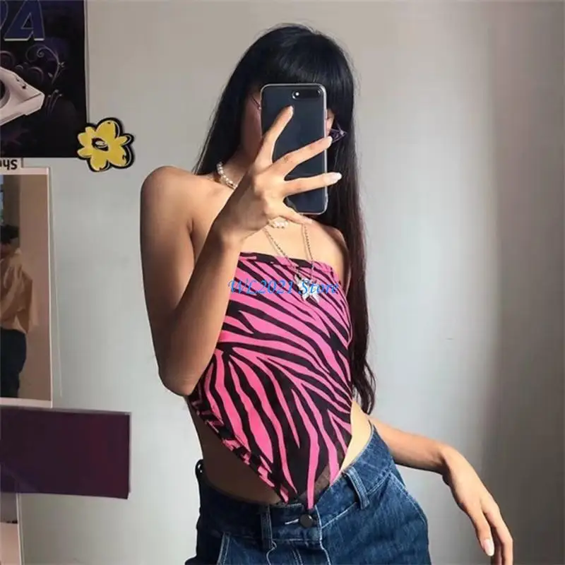 G5GC Roze s Bandan s Hoofddoek s Headwrap Vrouwen Zakdoek Y2kBandana Top Y2kHead sjaal Tulband HeadWrap