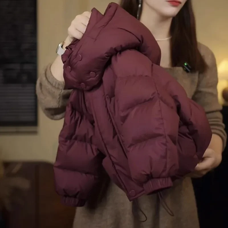 UNITIM Winter Kinder Mädchen Paraks Plüsch Samt Warme Skijacken für junge Teenager-Mädchen 3-14 Jahre Kinder Mädchen Kapuzen-Oberbekleidung Mantel – Detail 5