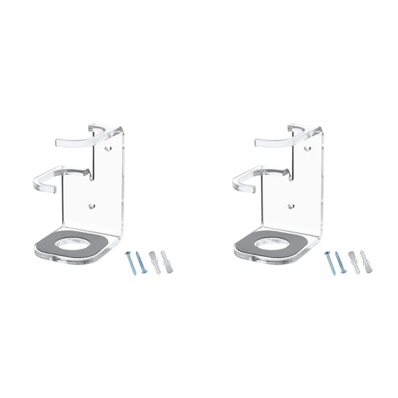 ABWR-2X sabre de luz suporte de montagem na parede acrílico sabres de luz display titular sabre de luz rack de parede gancho com almofada protetora