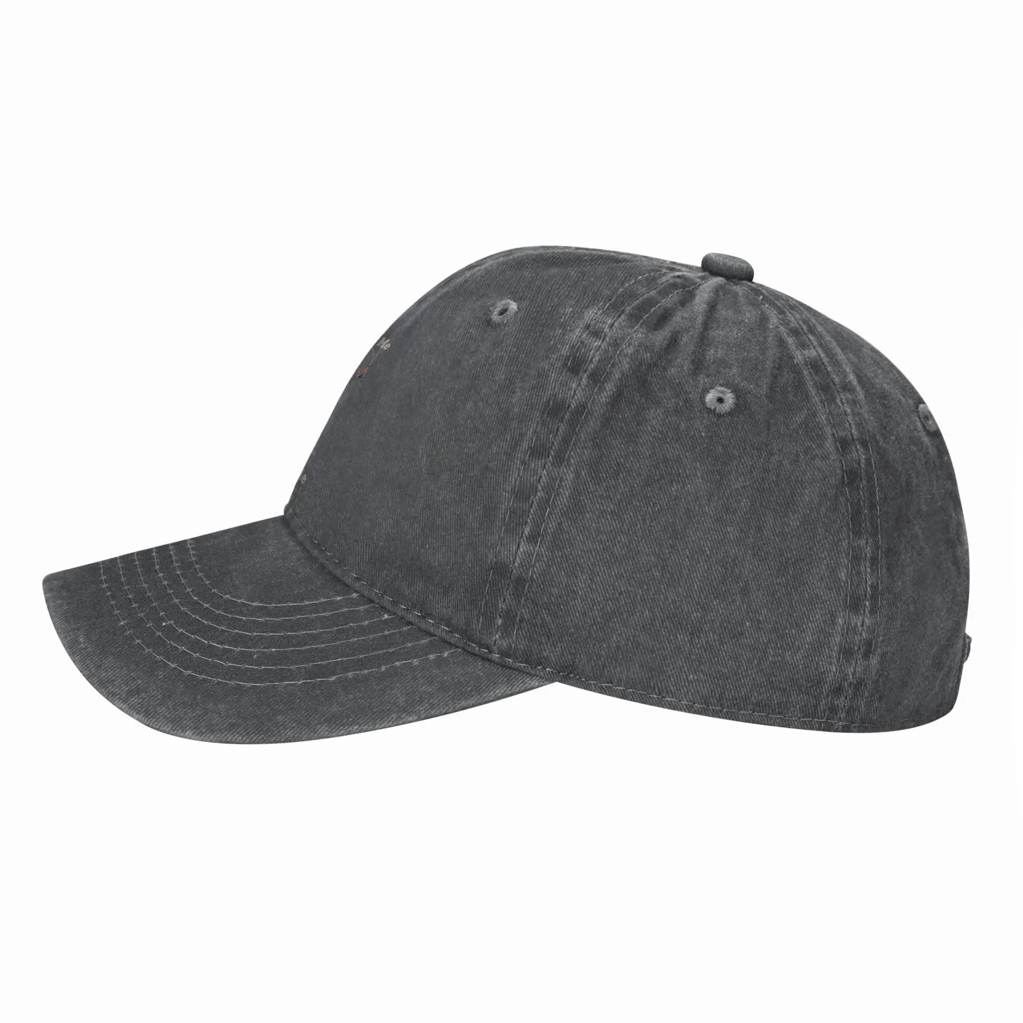 Women Want Me Fish Fear Me Baseball Cap Sun  Hunting Camping Wholesale Washed Trucker Hat Couple Women Retro Print Snapback Cap