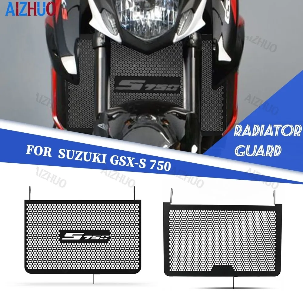 

For Suzuki GSR750 ABS GSR 750 Non-ABS 2010 - 2017 GSX-S750 2017-2024 2025 2026 Motorcycle Radiator Grille Guard Protector Cover