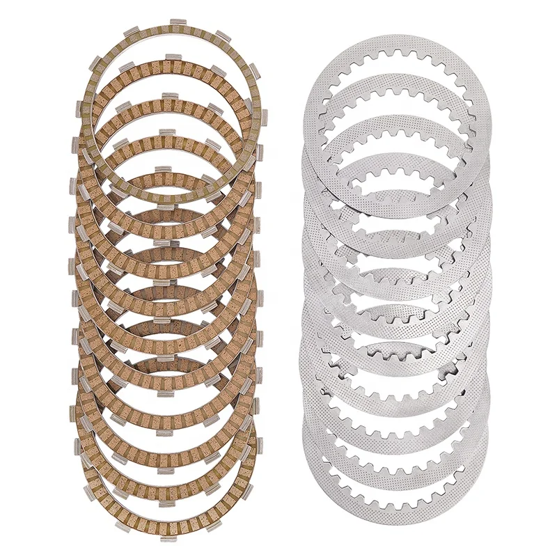 

Motorcycle Engine Parts Clutch Friction Plates & Steel Plates Kit for Suzuki 21441-24F30-000 SV1000 GSX1300BK B-King GSX1300R