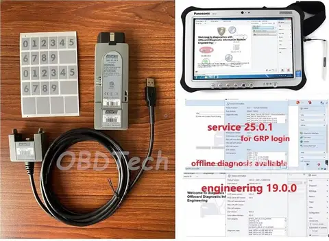 OEM VAS6154 Engineering Service ETKA 8.3 ELSA 6.0 with FZ-G1 PAD ODIS-E V19.0 ODIS-S V25.01 SSD Better than 5054A support GRP