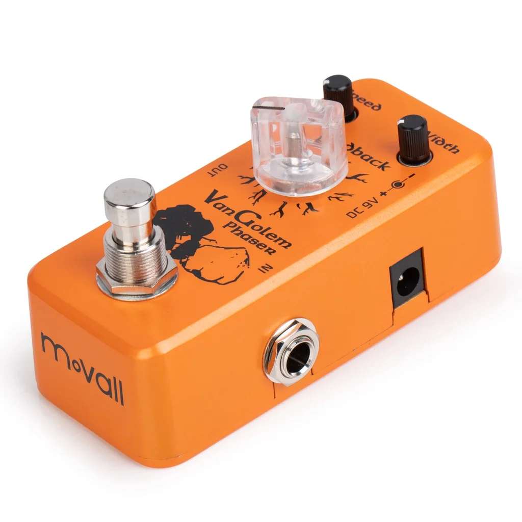 Movall MP-301 VanGolem Phase Guitar Effect Pedal Pure Analog Processor Mini Pedal True Bypass Electric Guitar Bass Accessories