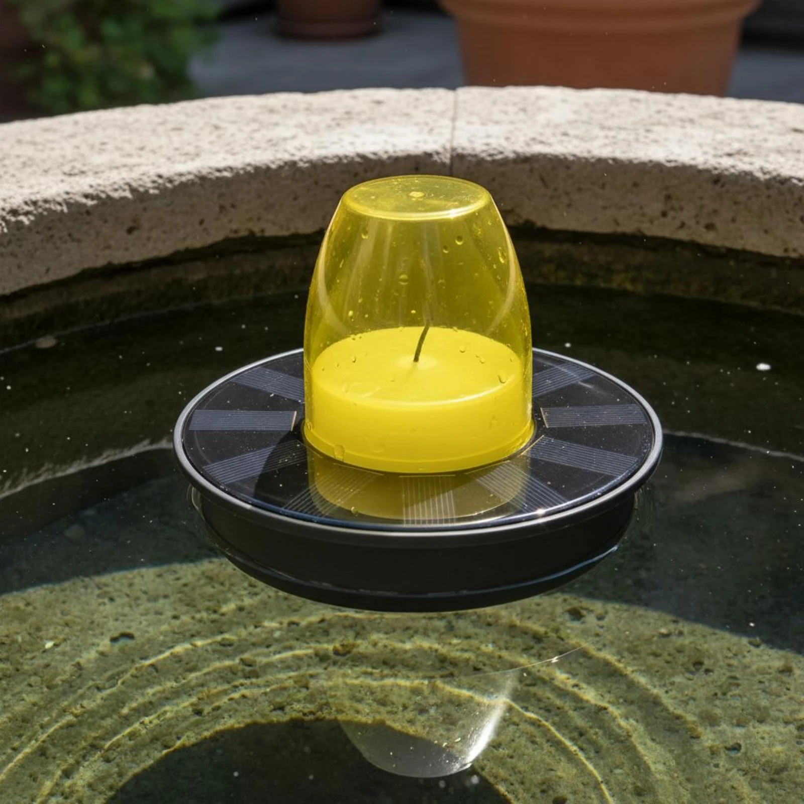Solar Floating Candle Lamp Simulated Flame Waterproof Floating Candle Light Outdoor Decor Fire Flameless Flickering for Ponds
