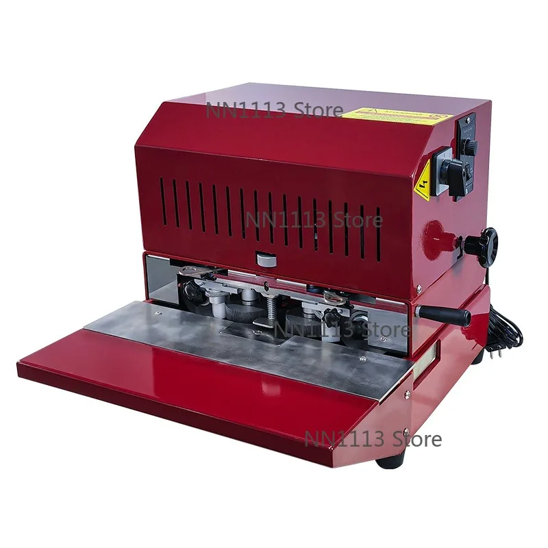 Horizontal Double Side  Leather Belt Inking Painting Machine Leather Edge Coloring Dyeing Machine