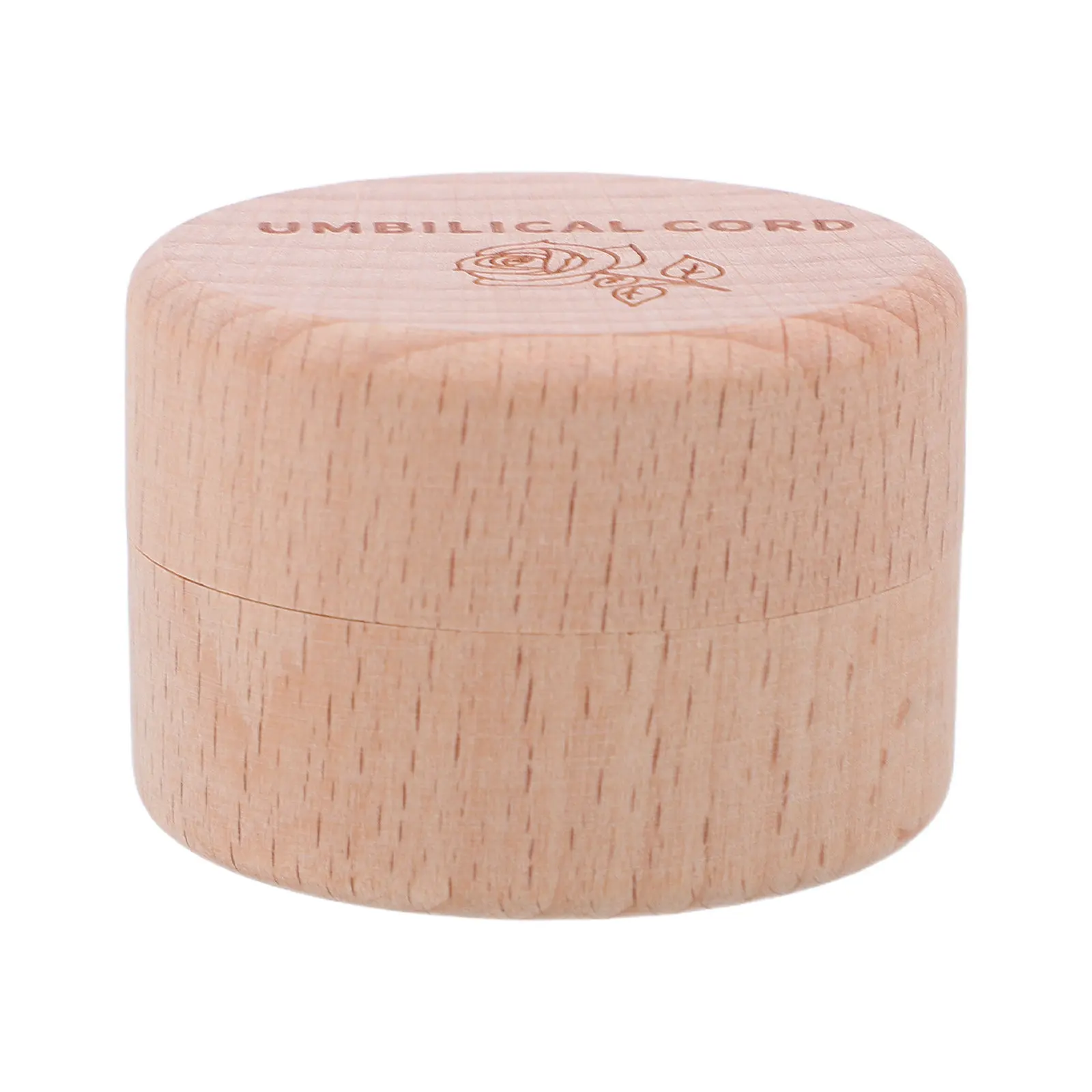 Baby Hair Keepsake Box – Wooden First Haircut & Tooth Storage Organizer, 2.05
