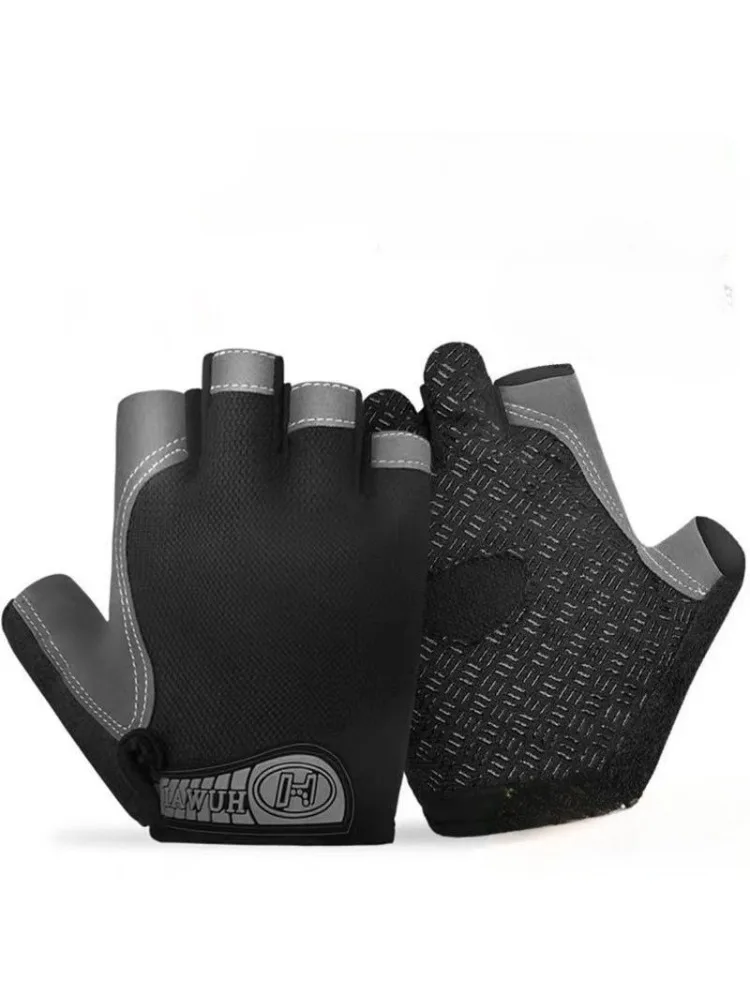 AliExpress NONE Ultra Thin Breathable Sunscreen Anti Slip Half Finger Gloves For Outdoor Activities Fitness Training Camping Climbing