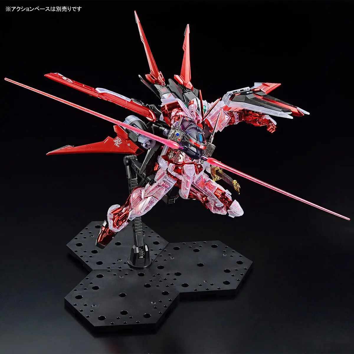 BANDAI MG PB THE GUNDAM BASE LIMITED GUNDAM ASTRAY RED FRAME FLIGHT UNIT Placcatura Frame/Cor Clara Action Figure Modelo de Montagem